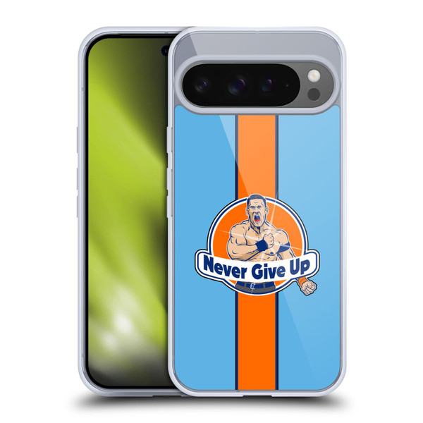 WWE John Cena Never Give Up Soft Gel Case for Google Pixel 9 Pro XL