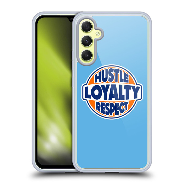 WWE John Cena Hustle Loyalty Respect Soft Gel Case for Samsung Galaxy A34 5G