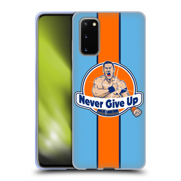 WWE John Cena Never Give Up Soft Gel Case for Samsung Galaxy S20 / S20 5G
