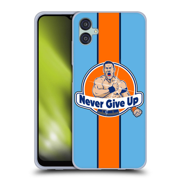 WWE John Cena Never Give Up Soft Gel Case for Samsung Galaxy M04 5G / A04e