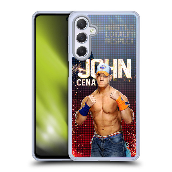 WWE John Cena Portrait Soft Gel Case for Samsung Galaxy M54 5G