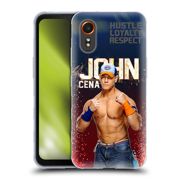 WWE John Cena Portrait Soft Gel Case for Samsung Galaxy Xcover7 5G