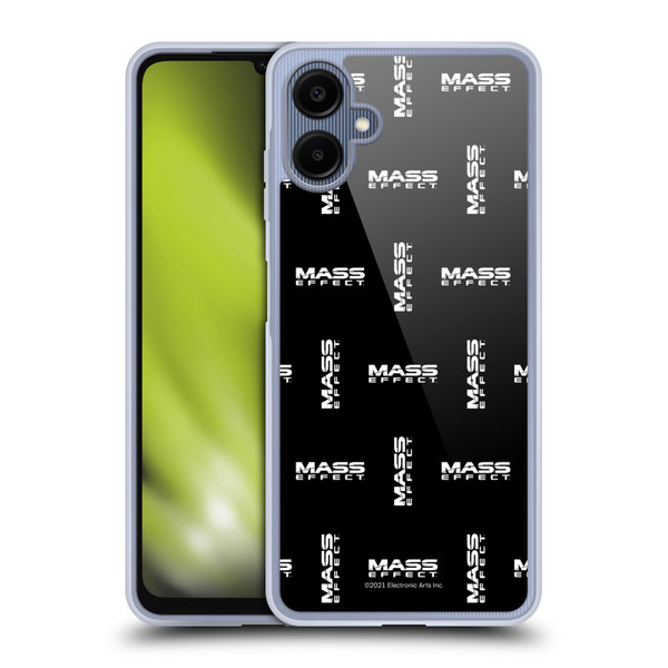 EA Bioware Mass Effect Graphics Logo Pattern Soft Gel Case for Samsung Galaxy A06 4G