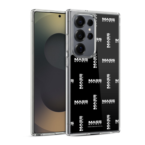 EA Bioware Mass Effect Graphics Logo Pattern Soft Gel Case for Samsung Galaxy S25 Ultra & MagSafe