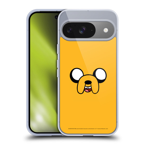 Adventure Time Graphics Jake The Dog Soft Gel Case for Google Pixel 9 / Pixel 9 Pro