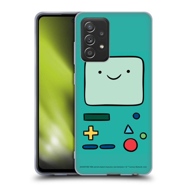 Adventure Time Graphics BMO Soft Gel Case for Samsung Galaxy A52 / A52s / 5G (2021)