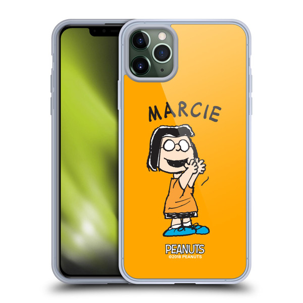 Peanuts Characters Marcie Soft Gel Case for Apple iPhone 11 Pro Max & MagSafe