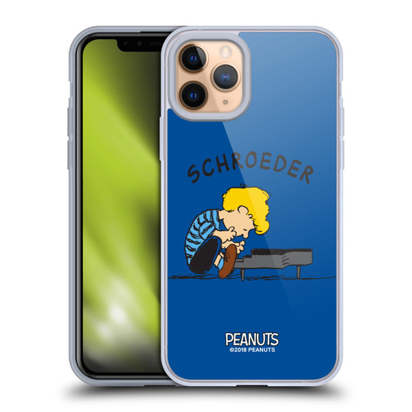 Peanuts Characters Schroeder Soft Gel Case for Apple iPhone 11 Pro & MagSafe
