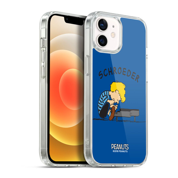 Peanuts Characters Schroeder Soft Gel Case for Apple iPhone 12 / iPhone 12 Pro & MagSafe