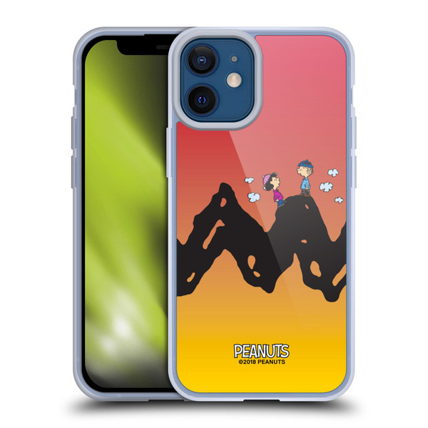 Peanuts Characters Charlie & Lucy Soft Gel Case for Apple iPhone 12 Mini & MagSafe