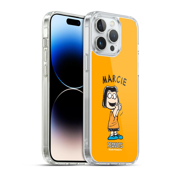 Peanuts Characters Marcie Soft Gel Case for Apple iPhone 14 Pro Max & MagSafe
