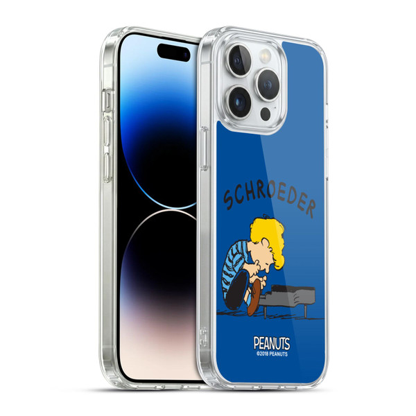 Peanuts Characters Schroeder Soft Gel Case for Apple iPhone 14 Pro Max & MagSafe