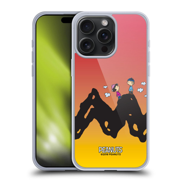 Peanuts Characters Charlie & Lucy Soft Gel Case for Apple iPhone 15 Pro Max & MagSafe