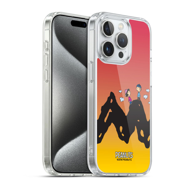 Peanuts Characters Charlie & Lucy Soft Gel Case for Apple iPhone 15 Pro & MagSafe