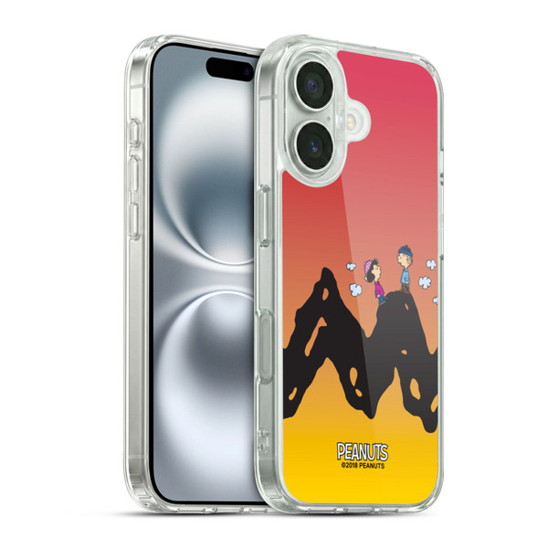 Peanuts Characters Charlie & Lucy Soft Gel Case for Apple iPhone 16 & MagSafe