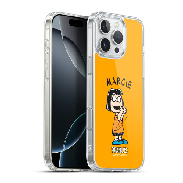 Peanuts Characters Marcie Soft Gel Case for Apple iPhone 16 Pro Max & MagSafe