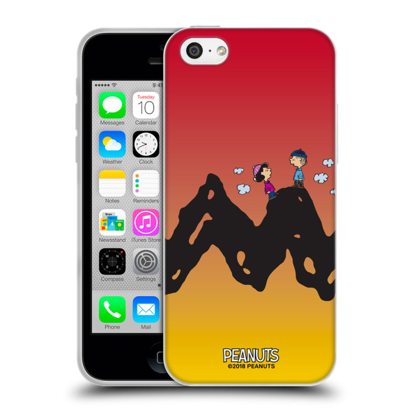 Peanuts Characters Charlie & Lucy Soft Gel Case for Apple iPhone 5c
