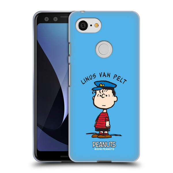 Peanuts Characters Linus van Pelt Soft Gel Case for Google Pixel 3