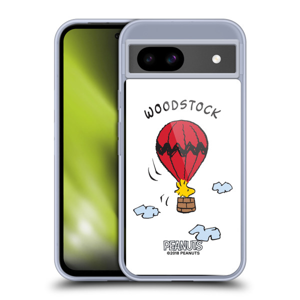 Peanuts Characters Woodstock Soft Gel Case for Google Pixel 8a