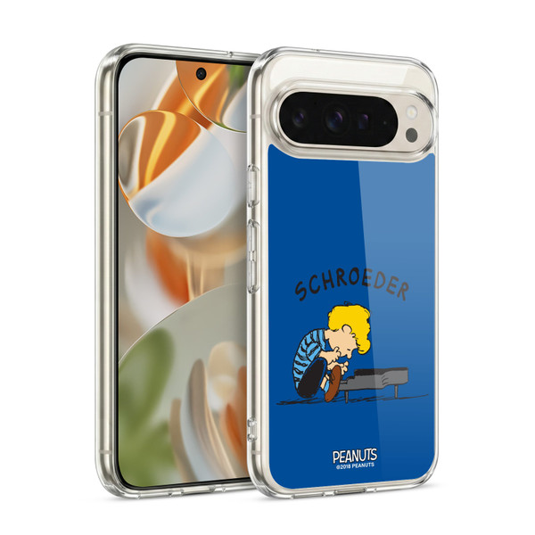Peanuts Characters Schroeder Soft Gel Case for Google Pixel 9 / Pixel 9 Pro