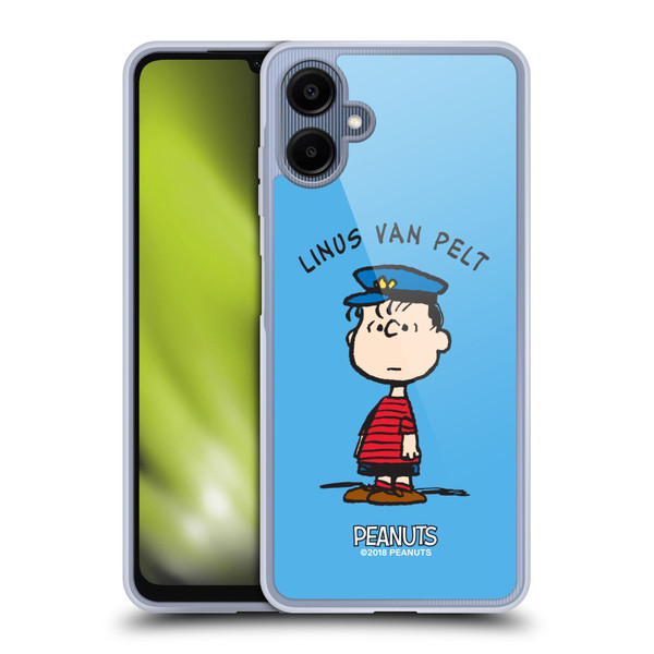 Peanuts Characters Linus van Pelt Soft Gel Case for Samsung Galaxy A06 4G