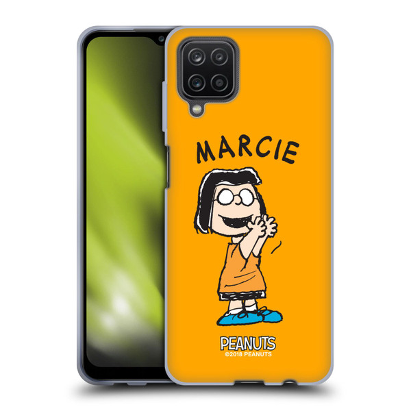 Peanuts Characters Marcie Soft Gel Case for Samsung Galaxy A12 (2020)