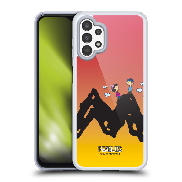 Peanuts Characters Charlie & Lucy Soft Gel Case for Samsung Galaxy A13 (2022)