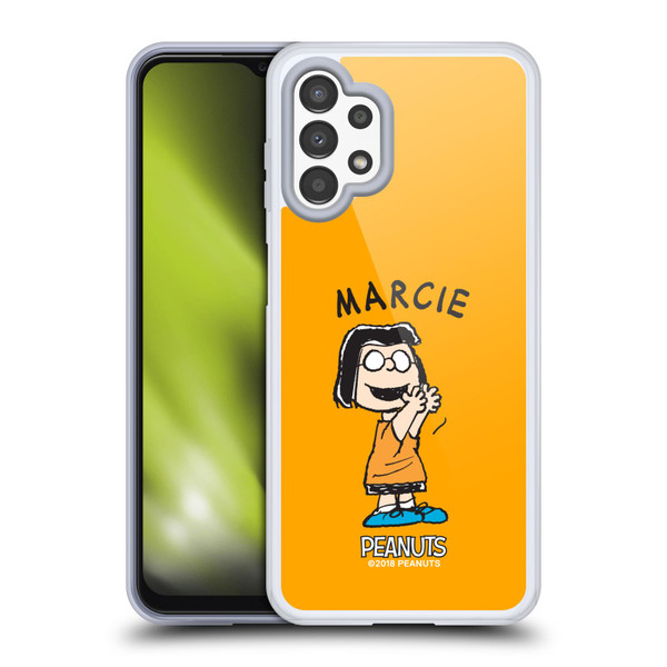 Peanuts Characters Marcie Soft Gel Case for Samsung Galaxy A13 (2022)