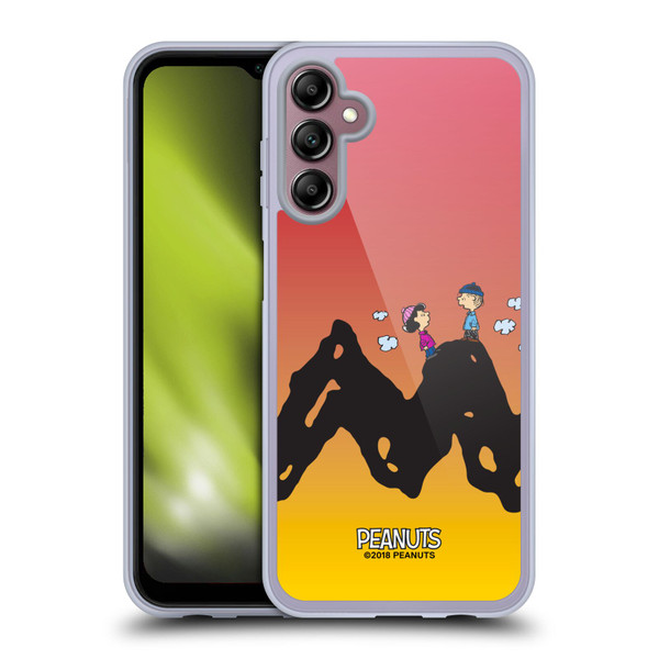Peanuts Characters Charlie & Lucy Soft Gel Case for Samsung Galaxy A14 5G