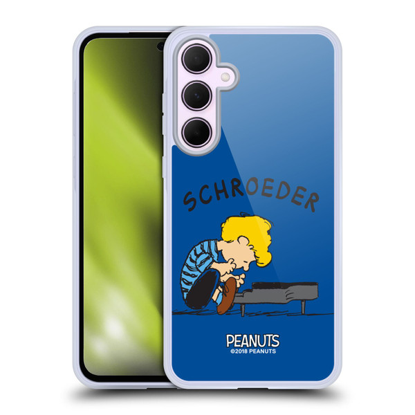 Peanuts Characters Schroeder Soft Gel Case for Samsung Galaxy A35 5G