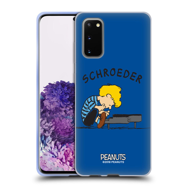 Peanuts Characters Schroeder Soft Gel Case for Samsung Galaxy S20 / S20 5G