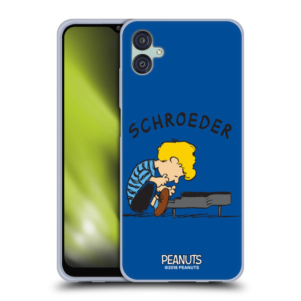 Peanuts Characters Schroeder Soft Gel Case for Samsung Galaxy M04 5G / A04e