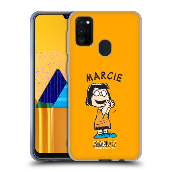 Peanuts Characters Marcie Soft Gel Case for Samsung Galaxy M30s (2019)/M21 (2020)