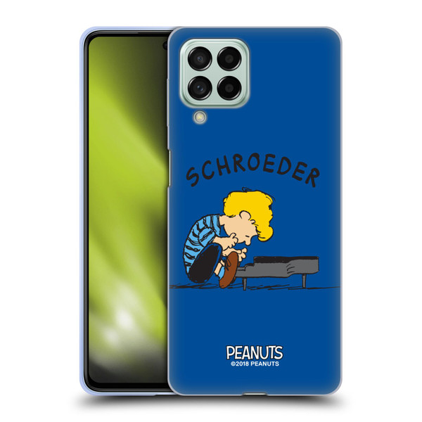 Peanuts Characters Schroeder Soft Gel Case for Samsung Galaxy M53 (2022)