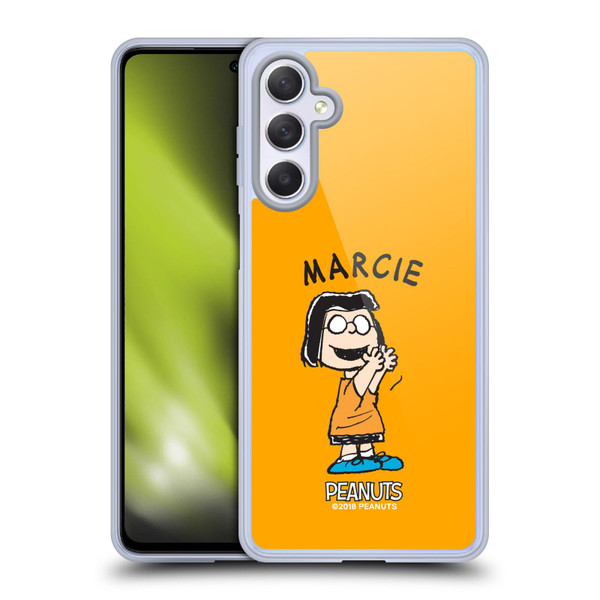 Peanuts Characters Marcie Soft Gel Case for Samsung Galaxy M54 5G