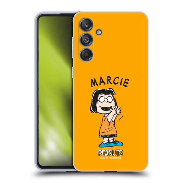 Peanuts Characters Marcie Soft Gel Case for Samsung Galaxy M55 5G