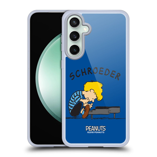 Peanuts Characters Schroeder Soft Gel Case for Samsung Galaxy S23 FE 5G & MagSafe