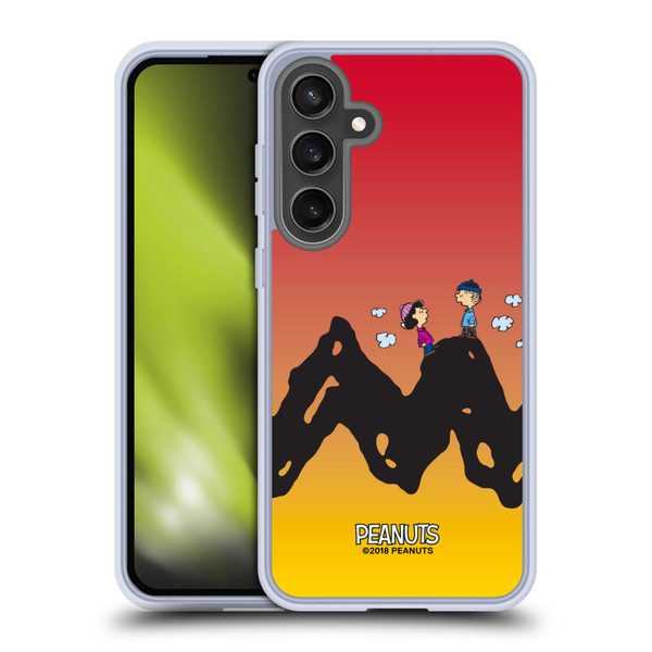 Peanuts Characters Charlie & Lucy Soft Gel Case for Samsung Galaxy S24 FE & MagSafe