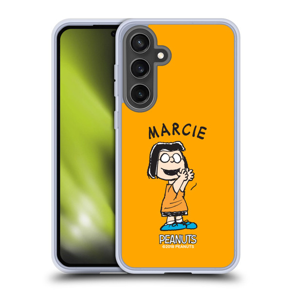 Peanuts Characters Marcie Soft Gel Case for Samsung Galaxy S24 FE & MagSafe