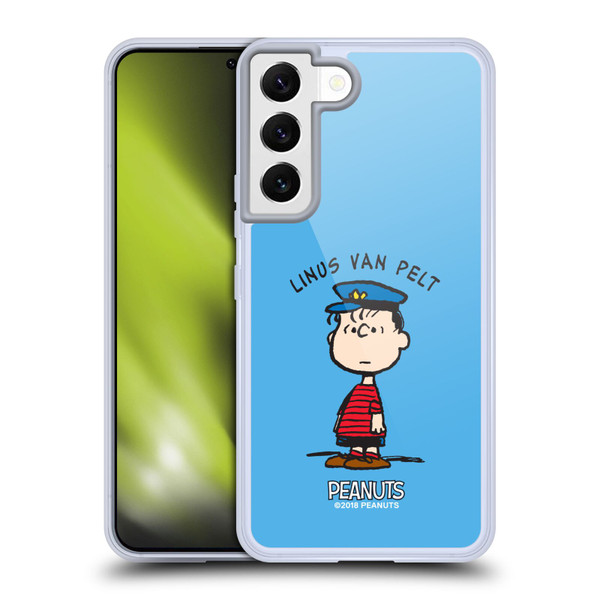 Peanuts Characters Linus van Pelt Soft Gel Case for Samsung Galaxy S22 5G & MagSafe