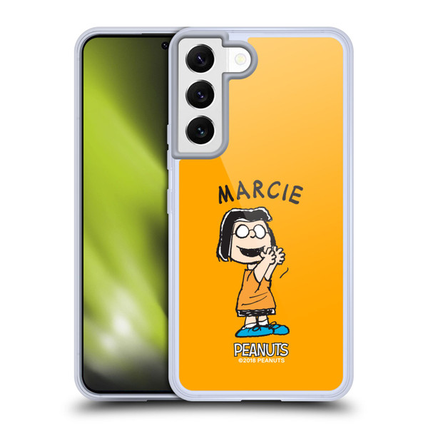 Peanuts Characters Marcie Soft Gel Case for Samsung Galaxy S22 5G & MagSafe