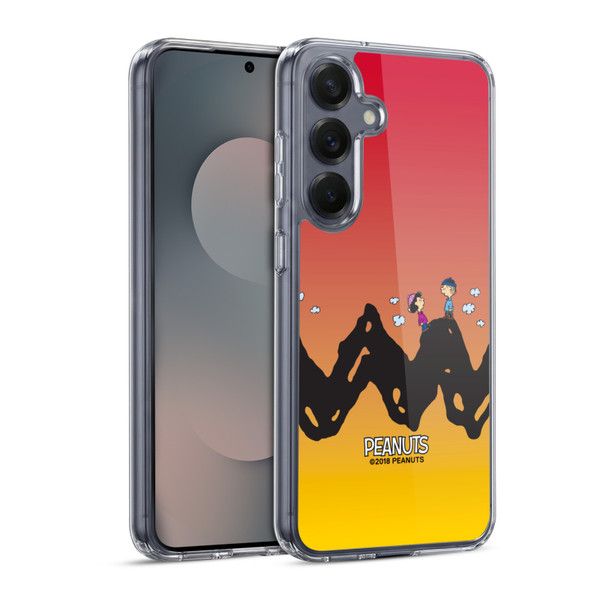 Peanuts Characters Charlie & Lucy Soft Gel Case for Samsung Galaxy S25 & MagSafe