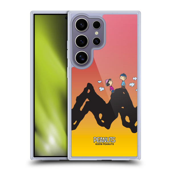 Peanuts Characters Charlie & Lucy Soft Gel Case for Samsung Galaxy S25 Ultra & MagSafe