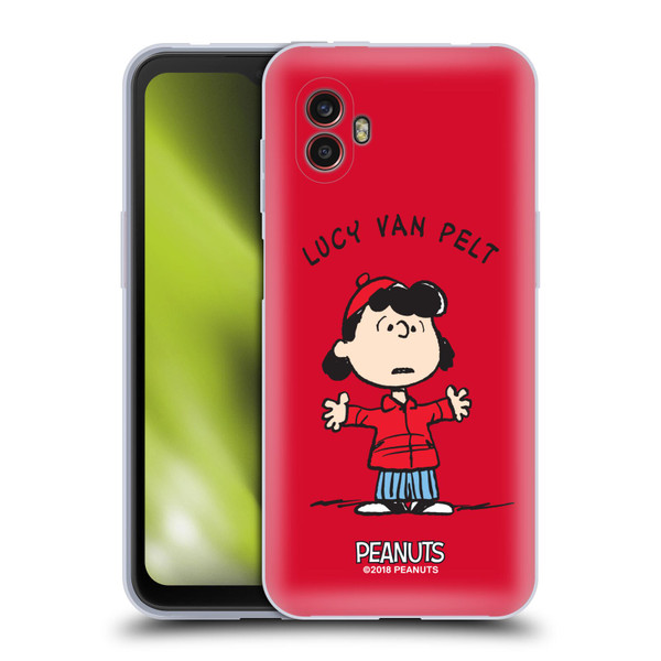 Peanuts Characters Lucy van Pelt Soft Gel Case for Samsung Galaxy Xcover6 Pro/Pro2