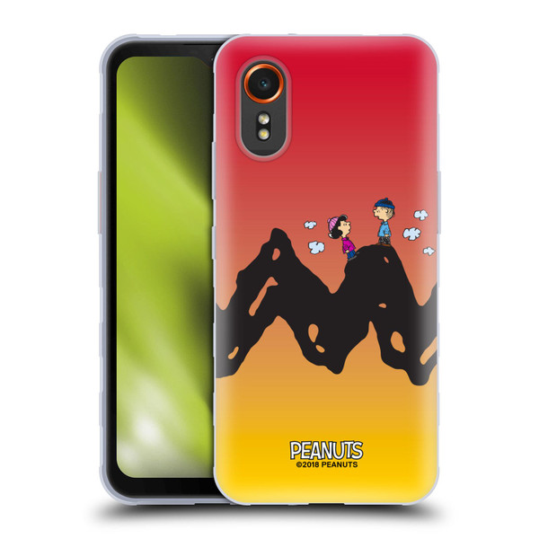 Peanuts Characters Charlie & Lucy Soft Gel Case for Samsung Galaxy Xcover7 5G