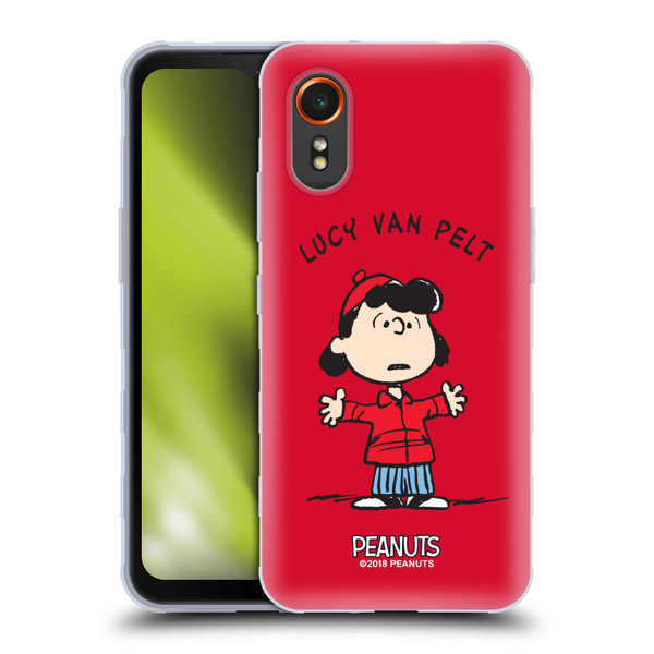 Peanuts Characters Lucy van Pelt Soft Gel Case for Samsung Galaxy Xcover7 5G