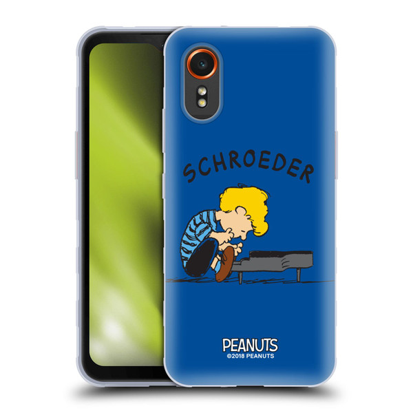 Peanuts Characters Schroeder Soft Gel Case for Samsung Galaxy Xcover7 5G