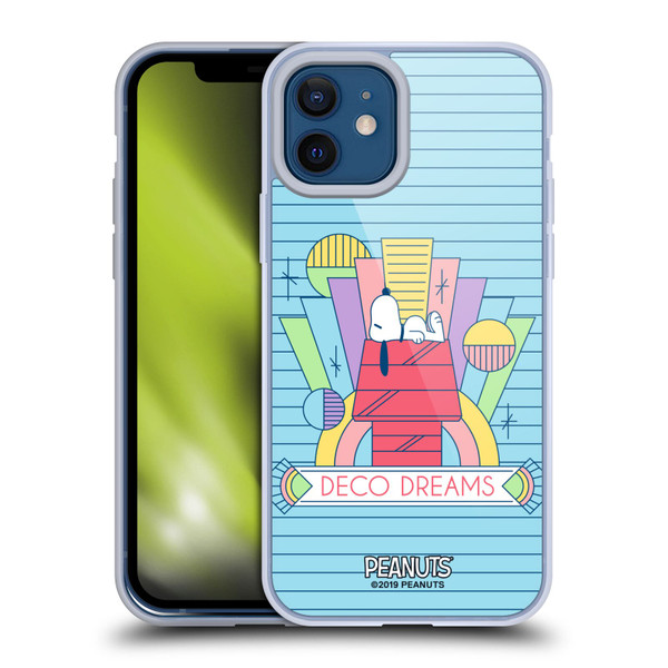 Peanuts Snoopy Deco Dreams House Dreams Soft Gel Case for Apple iPhone 12 / iPhone 12 Pro & MagSafe