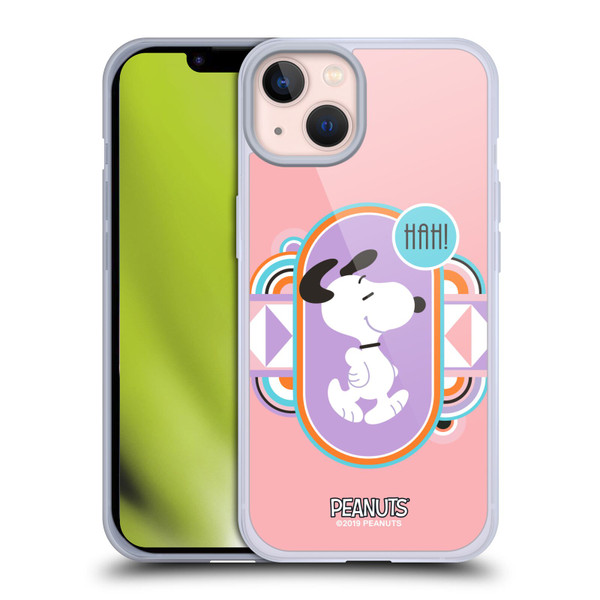 Peanuts Snoopy Deco Dreams Pastels Soft Gel Case for Apple iPhone 13 & MagSafe