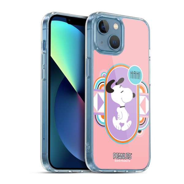 Peanuts Snoopy Deco Dreams Pastels Soft Gel Case for Apple iPhone 13 Mini & MagSafe